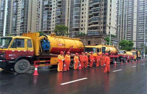 板桥镇市政管道清淤